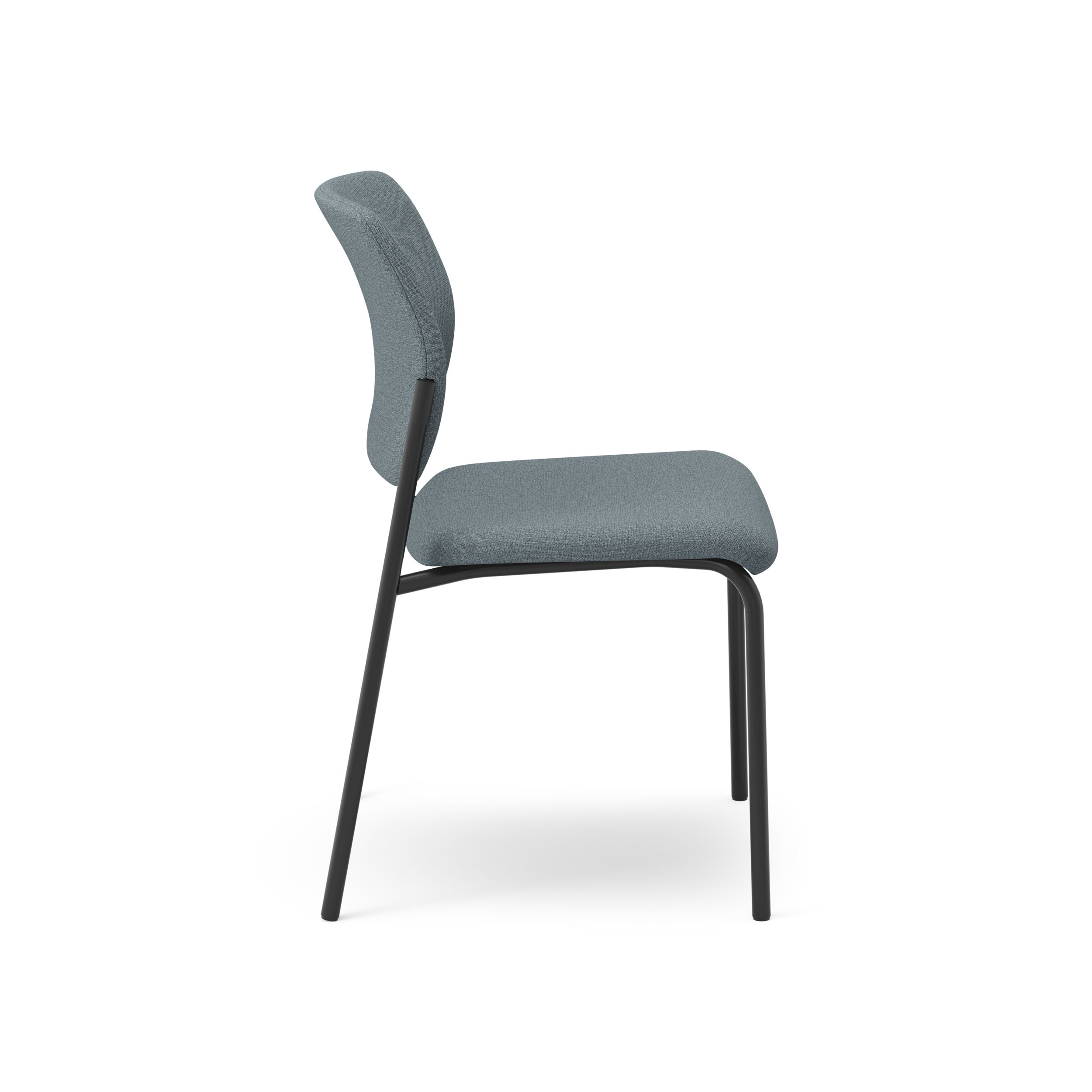 Vierfu-Stuhl D-1057-R51
Rcken gepolstert
Gestell schwarz